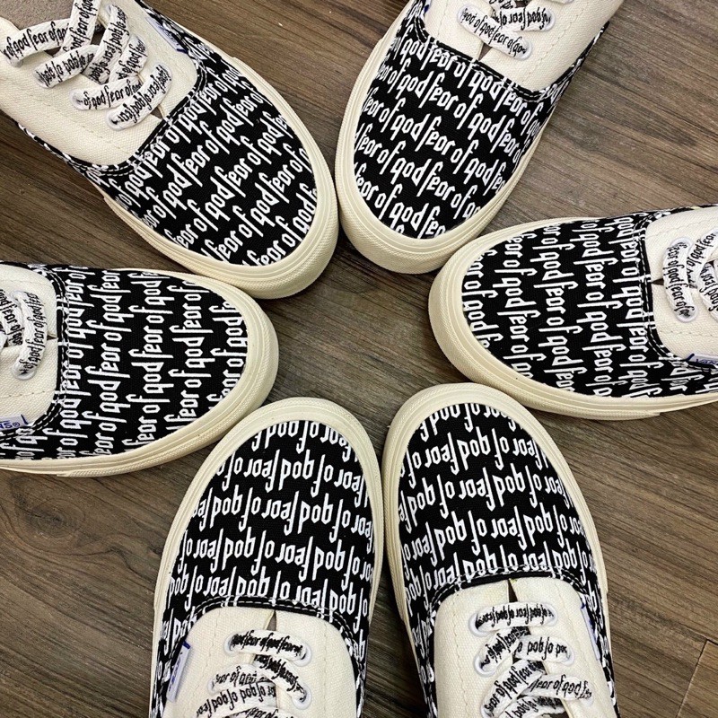 [Full box-bill] giày Vans chữ fear of god mới : ✔️ "