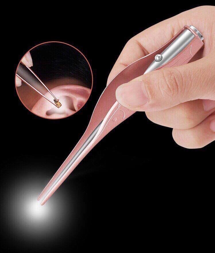 Bộ Dụng Cụ Lấy Ráy Tai Có Đèn Tiện Lợi