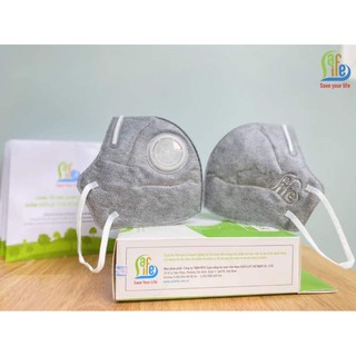 KHẨU TRANG CHỐNG BỤI MỊN PM2.5 (N96+) SAFELIFE VIỆT NAM ( Có thể giặt lại)