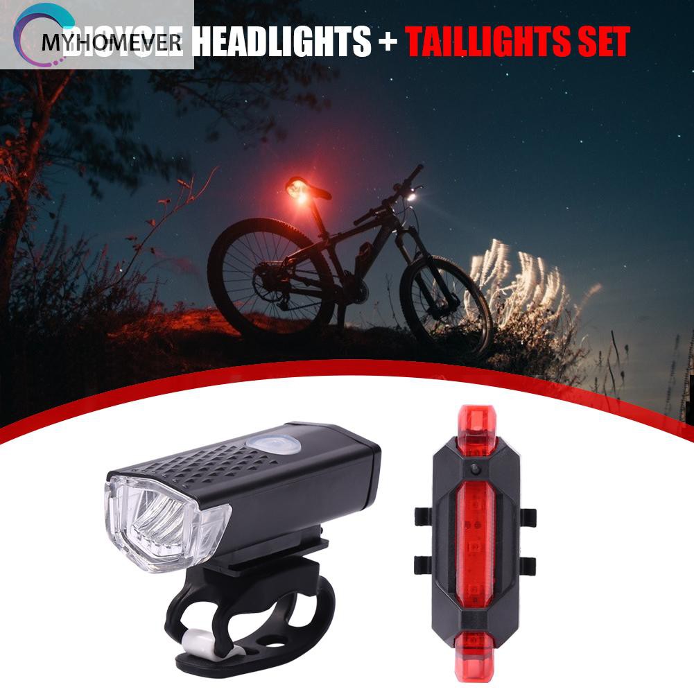 Đèn Led Chiếu Sáng Phía Trước Xe Đạp Sạc Usb