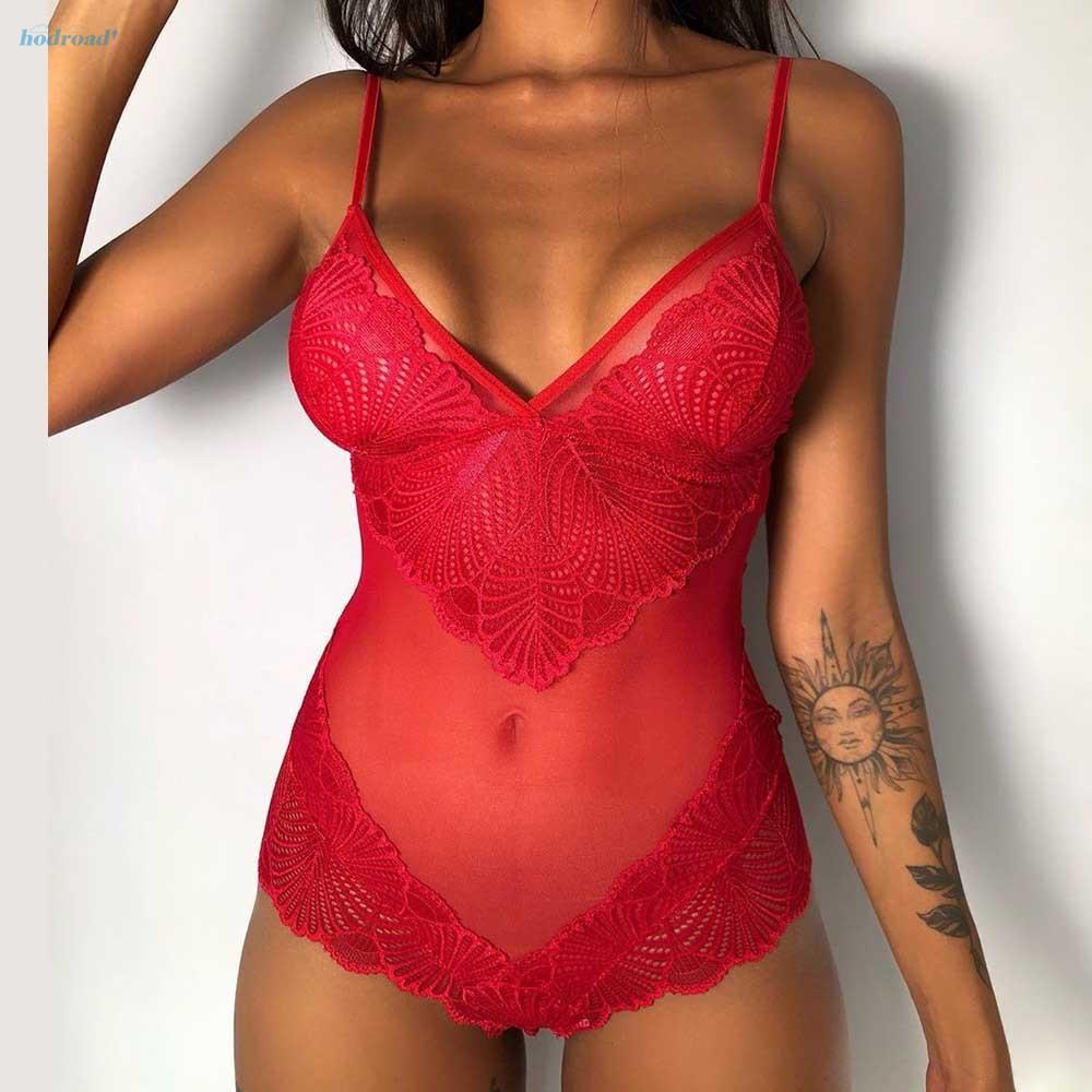 Jumpsuit Ngủ Sát Nách Thiết Kế Xuyên Thấu Quyến Rũ | BigBuy360 - bigbuy360.vn