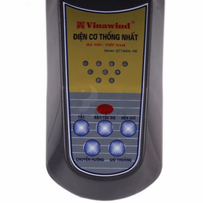 Quạt Treo tường Vinawind-QTT400X-HĐ  sải cánh 400cm, Quạt Điện Cơ Thống Nhất