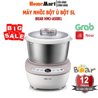 Máy Trộn Bột, Máy Nhồi Bột tự động 5L cao cấp Bear HMJ-A50B1 (Bảo hành chính hãng 12 tháng)