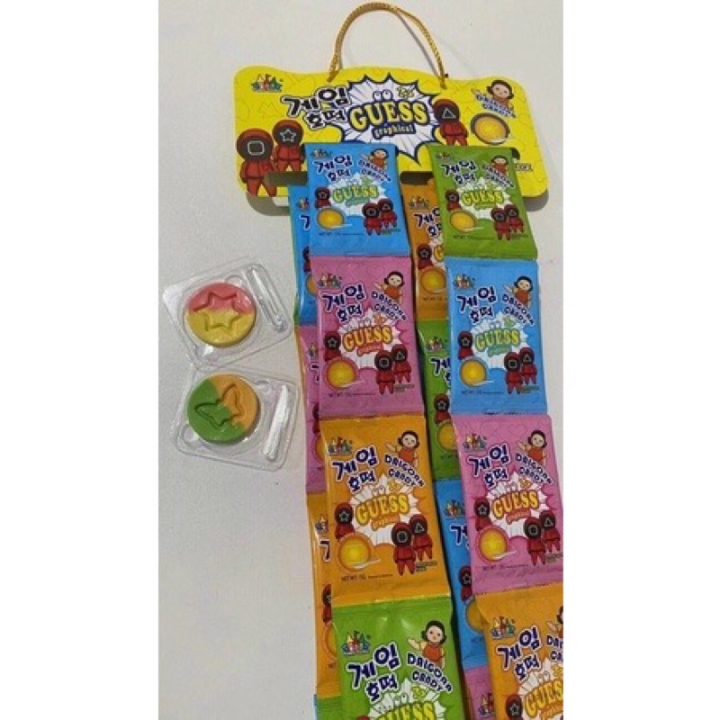 Sỉ bịch 40 gói kẹo dẻo quit game trò chơi con mực