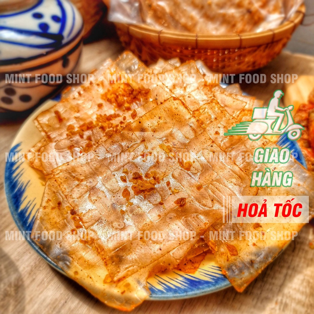 Bánh Tráng Muối Tỏi Xì Ke Siêu Cay Siêu Thơm Ngon