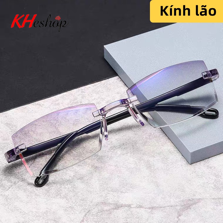 Kính lão viễn thị cho người già lớn tuổi giá rẻ mã Y803 màu xám