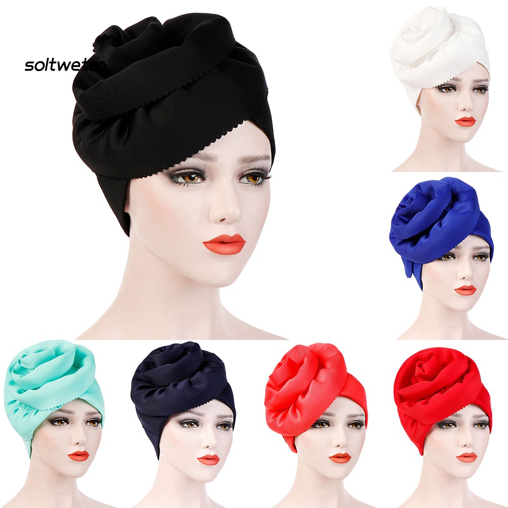 Mũ trùm đầu nhiều màu sắc tùy chọn phong cách Hồi Giáo thời trang cho nữ