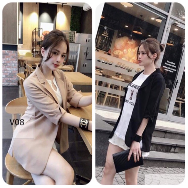 ÁO BLAZER TAY LỠ