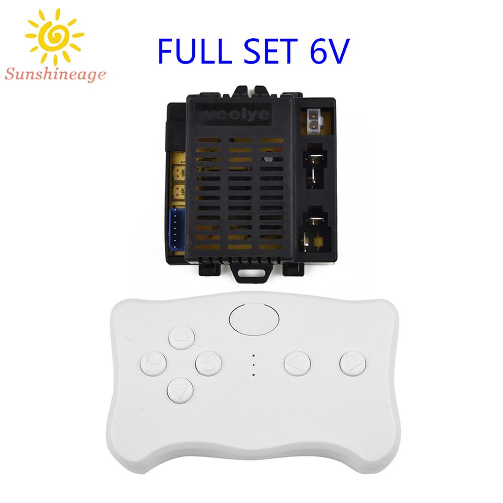 SUNAGE- ~Wellye Childrens Electric Toy Car Bluetooth Remote Control Controller with Smooth Start Function 2.4G Transmitter【SUNAGE-HOT Fashion】
