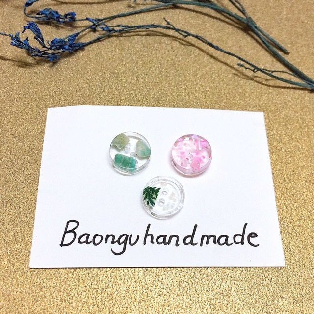 Nút áo resin handmade (bán chục)