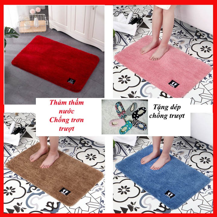 THẢM CHÙI CHÂN, THẢM LAU CHÂN, THẢM CHÂN PHÒNG KHÁCH THẢM NHÀ TẮM ĐẾ CHỐNG TRƯỢT