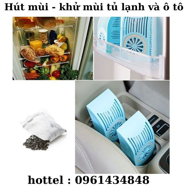 Hút mùi - khử mùi tủ lạnh và ô tô