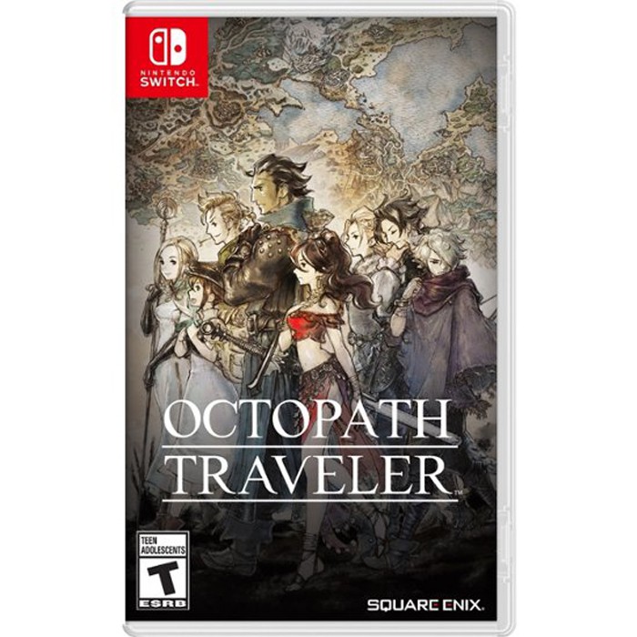 Băng game nintendo switch octopath traveler