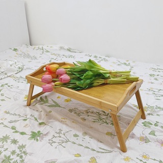Bàn gỗ xếp để giường