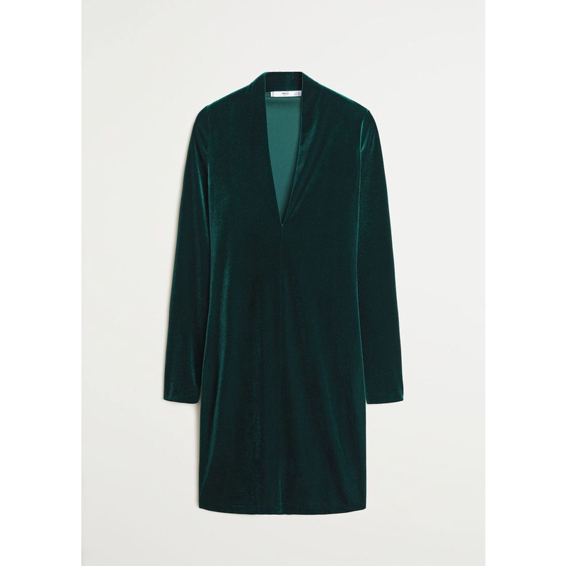 Đầm body nhung xuất khẩu dài tay MNG