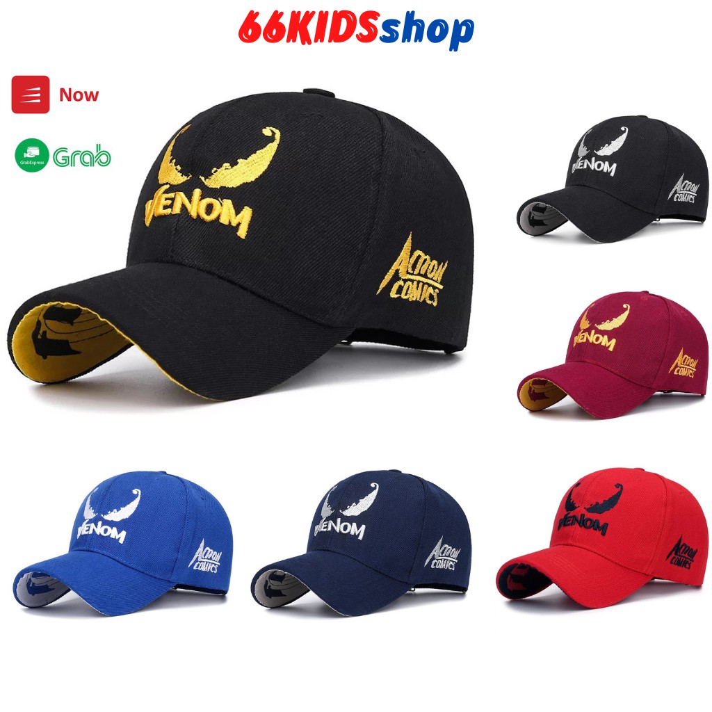 Nón kết nam thêu nổi chữ VENOM cực đẹp thời trang giá rẻ dáng Hàn Quốc cho nam và nữ 66KIDS SHOP