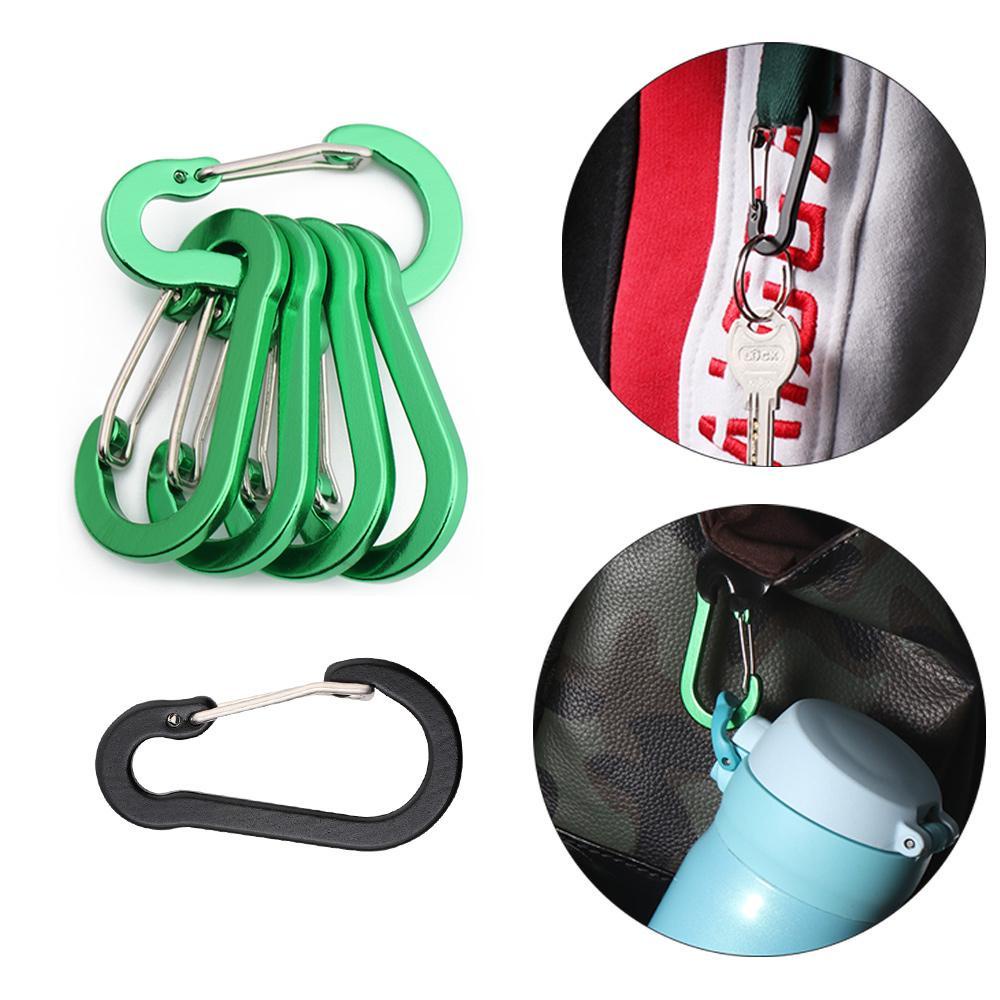 LEISURE Set 5 Móc Khóa Đa Năng Tiện Lợi Cho Hoạt Động Ngoài Trời