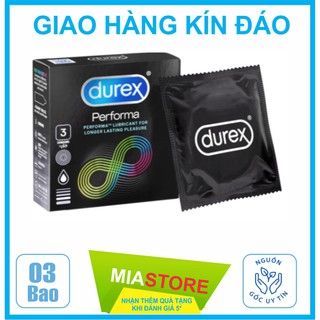 Bao cao su durex performa kéo dài thời gian quan hệ