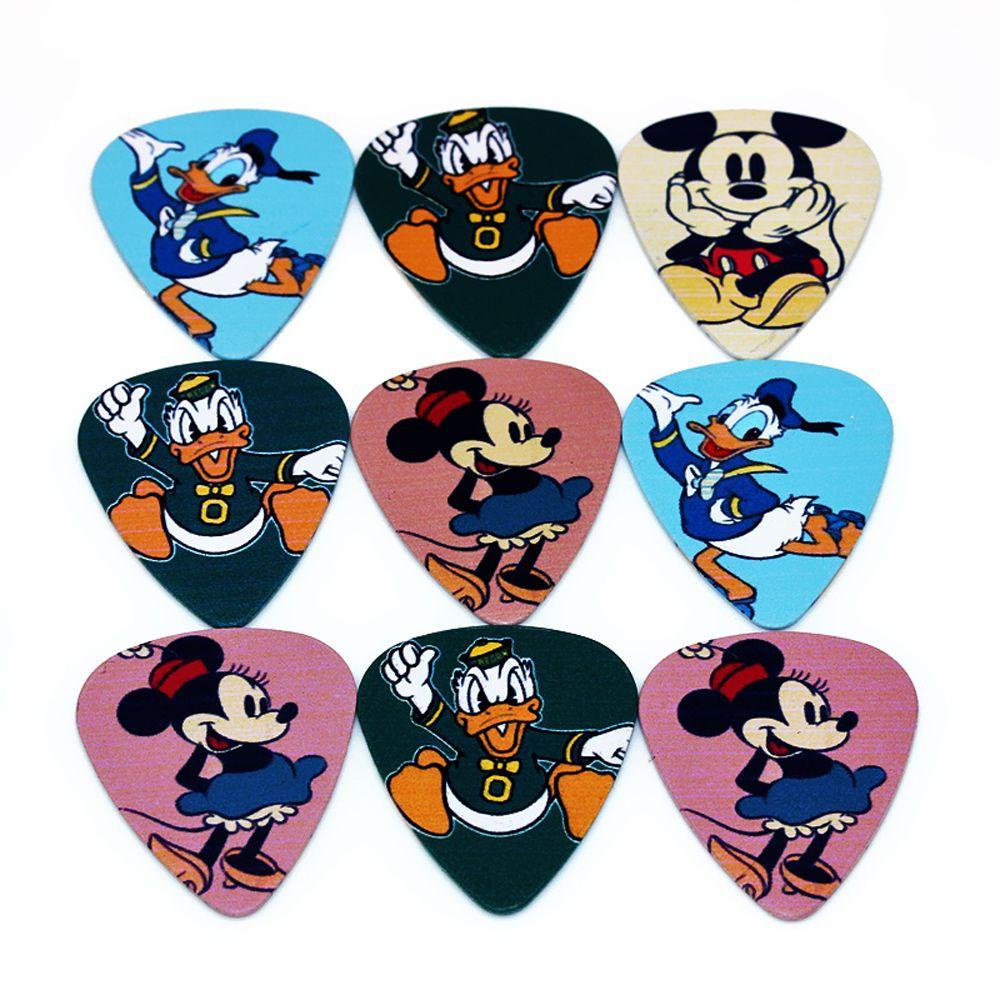 Set 10 Miếng Gảy Đàn Guitar Điện Hình Tam Giác Chất Lượng Cao