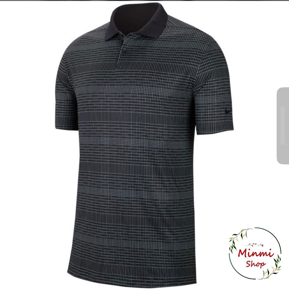 Áo Thun Nam Bigsize Áo Golf Ni.ke Tay Ngắn Caro Hàng VNXK Chính Hãng