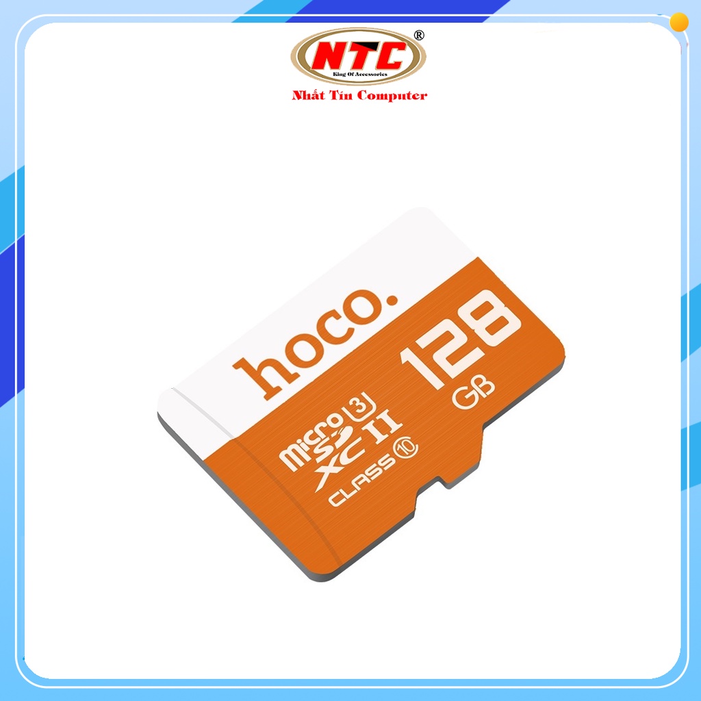 Thẻ nhớ MicroSDXC Hoco 128GB A1 U3 V30 100MB/s (Nâu) - Nhất Tín Computer