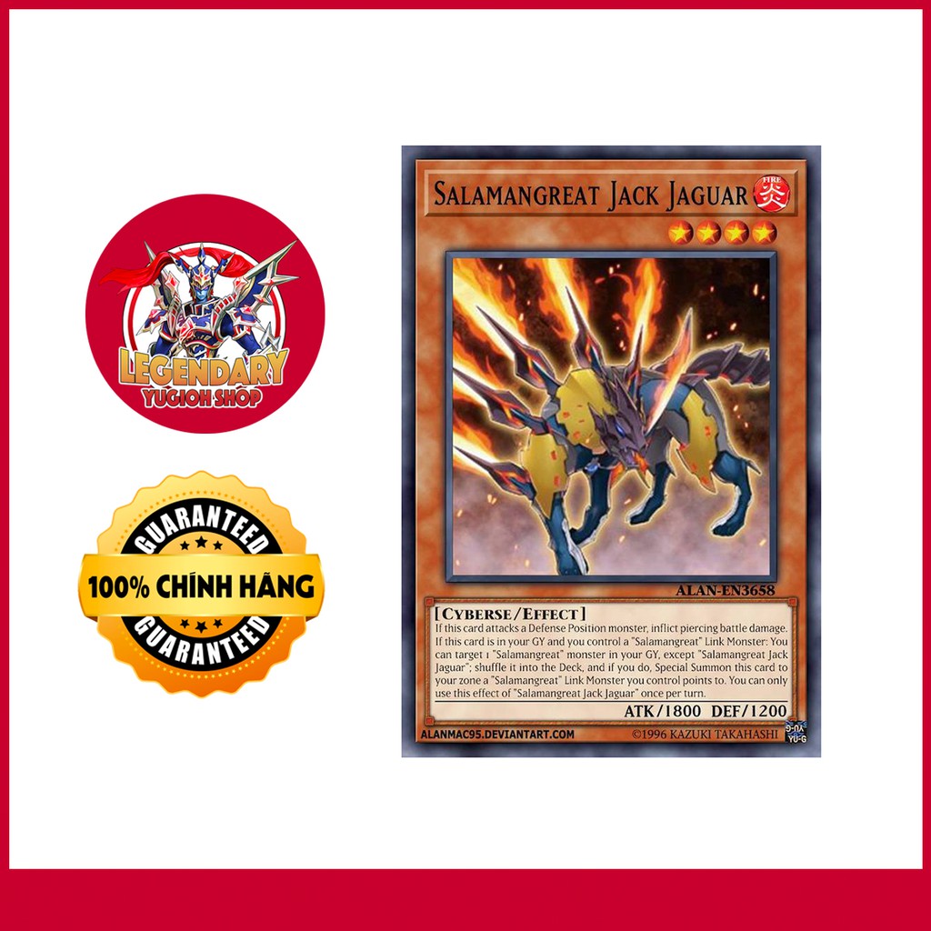 [EN][Thẻ Bài Yugioh Chính Hãng] Salamangreat Jack Jaguar