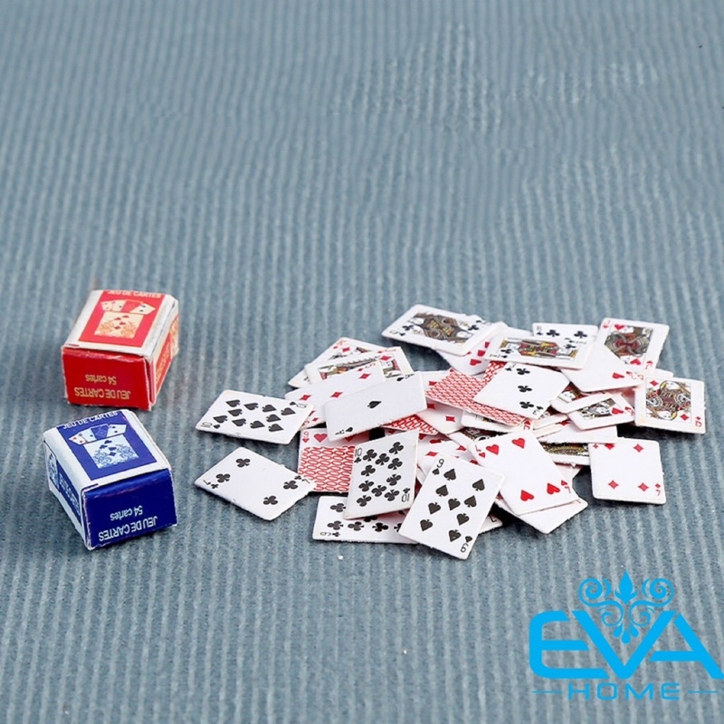 Bộ Bài Tây Poker Super Mini Tí Hon 52 Lá Độc Đáo SP4837