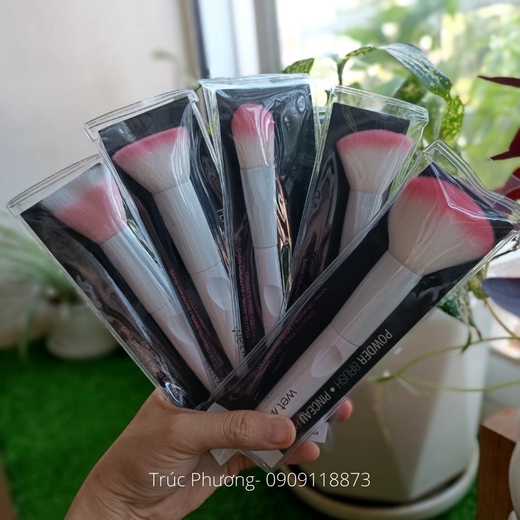 Combo 2 - Bộ 5 cọ trang điểm WET N WILD dùng trang điểm nền,phấn phủ,che khuyết điểm,contour