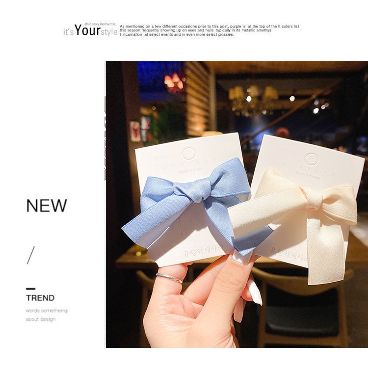 Japanese and Korean hairband small bow hair accessories