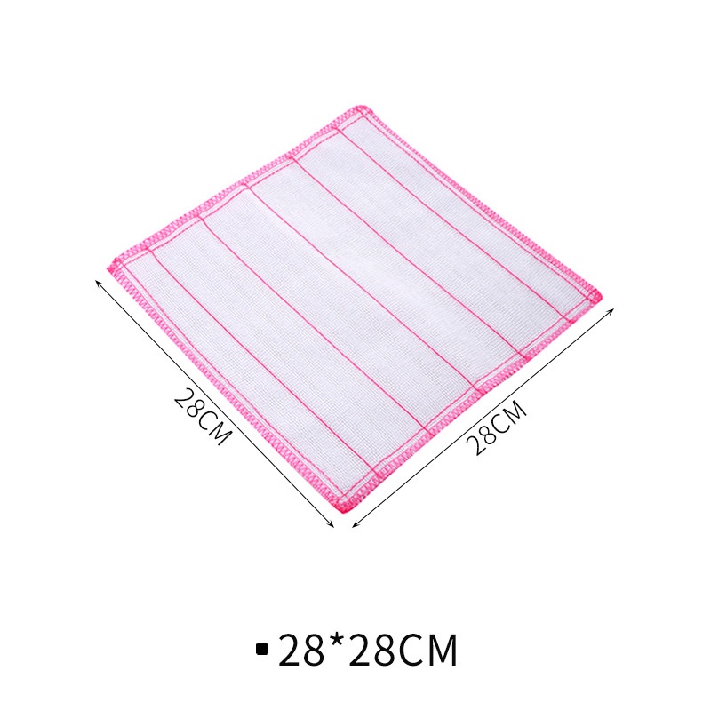 Khăn lau bếp đa năng 2 mặt siêu thấm Khăn Lau Bát Đĩa Sợi Cotton Thấm Hút Nước