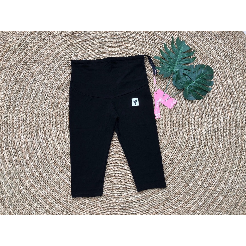 Quần ngố bầu chất bozip Hàn siêu thích, kiểu qua gối và có chun điều chỉnh nấc