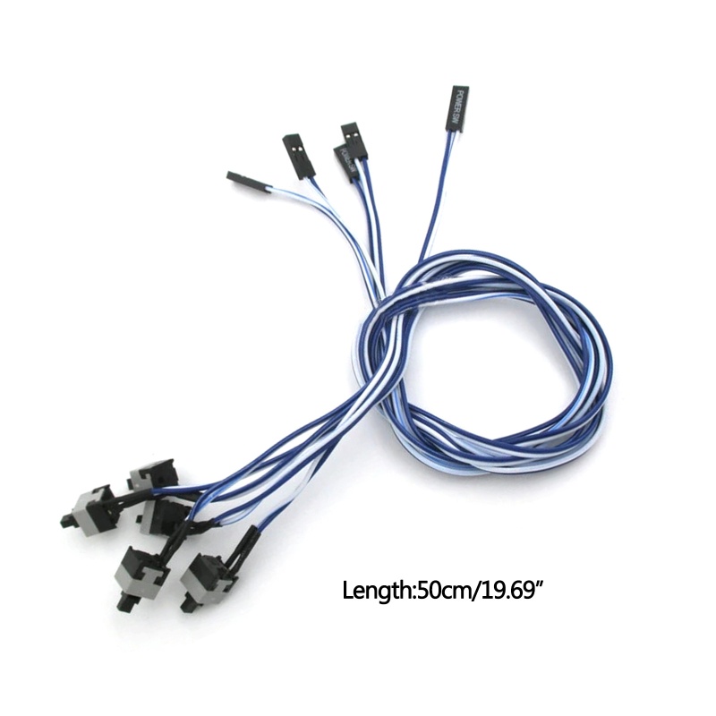 Set 2 Dây Cáp Nguồn Cho Bo Mạch Chủ Máy Tính Để Bàn