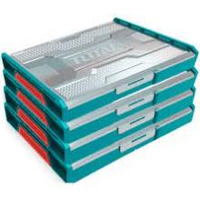 Thùng Đồ nghề Hộp Nhựa Đựng Dụng Cụ ghép nối thông minh TOTAL THKTV02