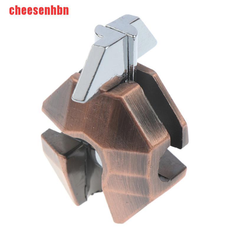 [cheesenhbn]Turtle Alloy Shell Lock Puzzle Classic Metal Brain Teaser IQ Test Toy