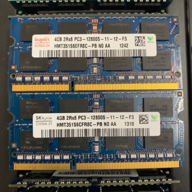 Ram Laptop DDR3 4GB, 2GB Bus 1066/1333/1600 MHz PC3 | Hàng zin theo Máy