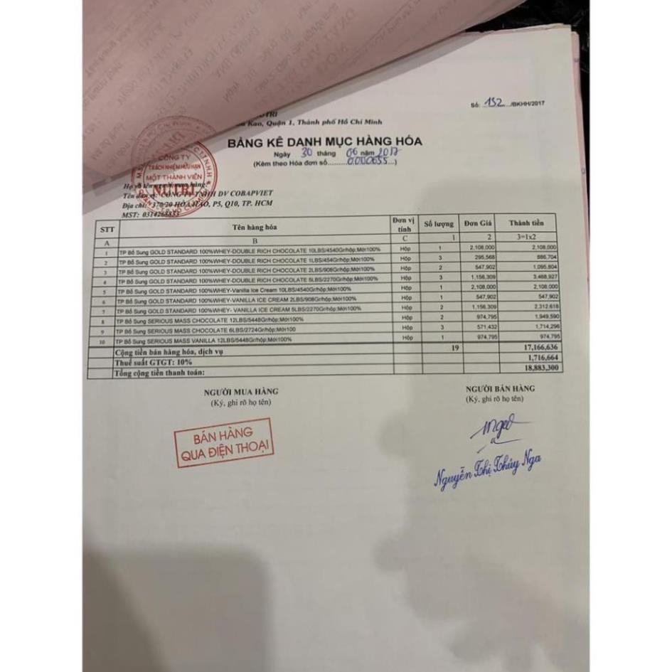 Sữa tăng cơ bắp ON Gold Stard Whey 5 Lbs