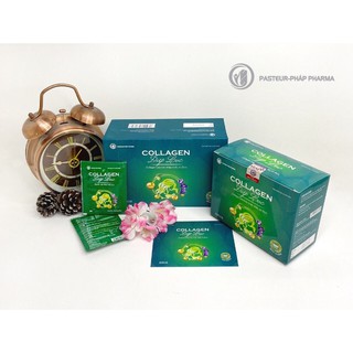 COLLAGEN DIỆP LỤC (Collagen peptide nhập khẩu từ Đức) ( Hộp 30 gói*3g)- CHỐNG OXY HOÁ, GIẢM NHĂN, NÁM, SẠM DA