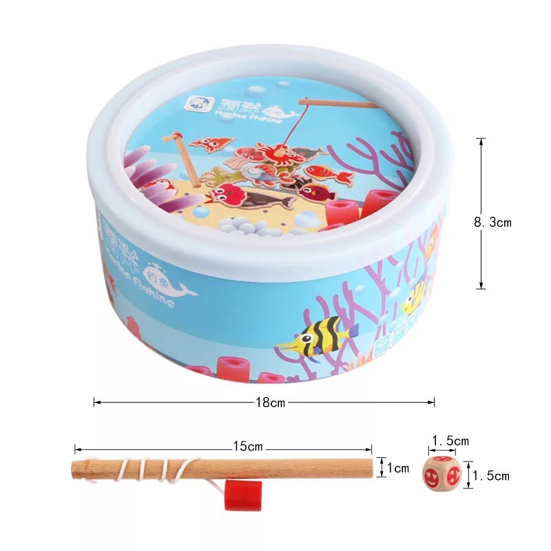 Bộ câu cá gỗ loại đẹp