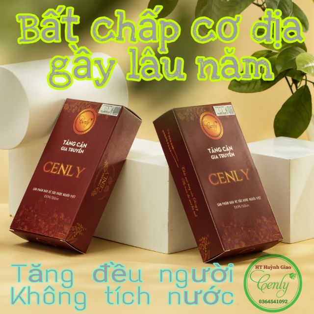 ❤Thảo mộc hổ trợ Tăng Cân CENLY❤ KHÔNG TÁC DỤNG PHỤ & 100% THÀNH PHẦN TỰ NHIÊN, AN TOÀN, HIỆU QUẢ ❤