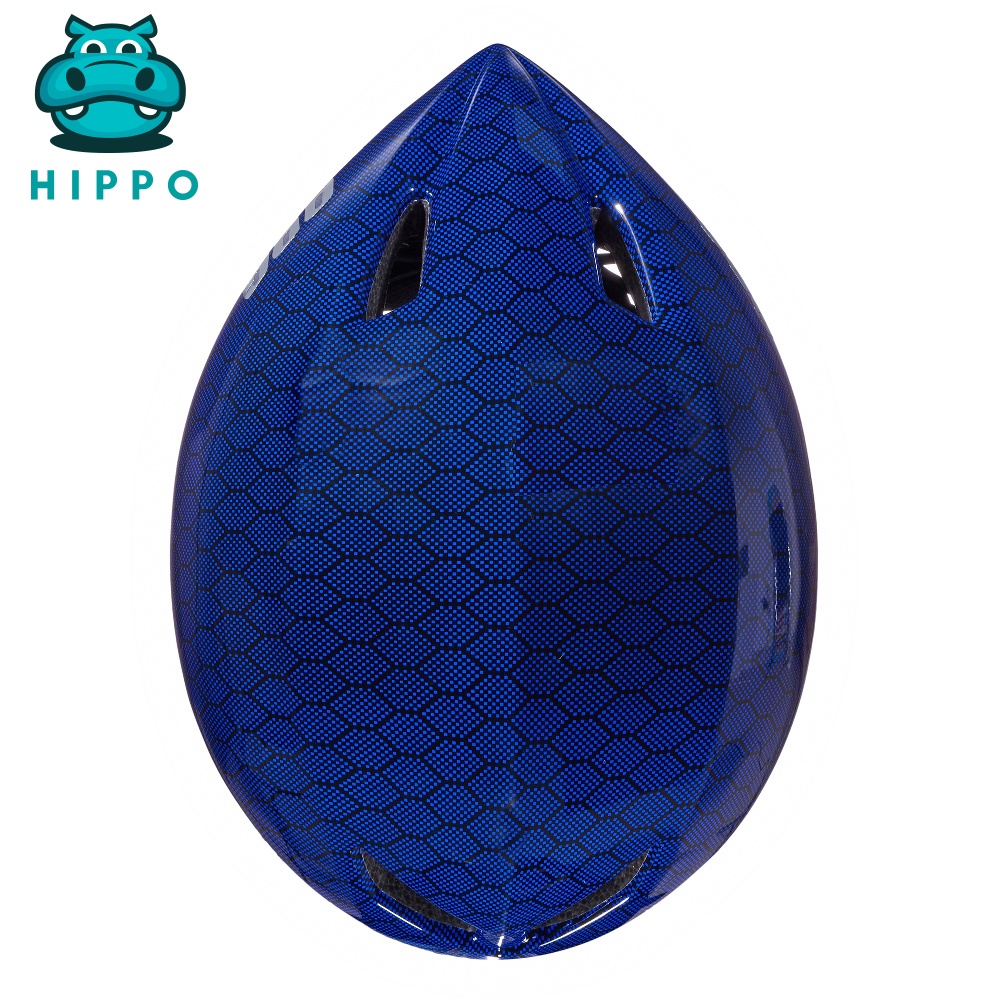 Mũ bảo hiểm xe đạp thể thao Poc Falcon siêu nhẹ chính hãng màu xanh carbon - HIPPO HELMET