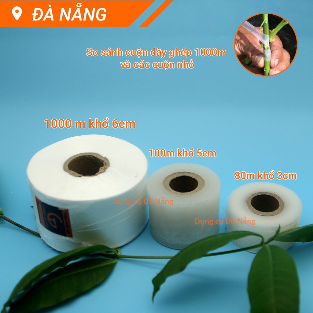 Dây ghép tự hủy 1000m khổ 6cm