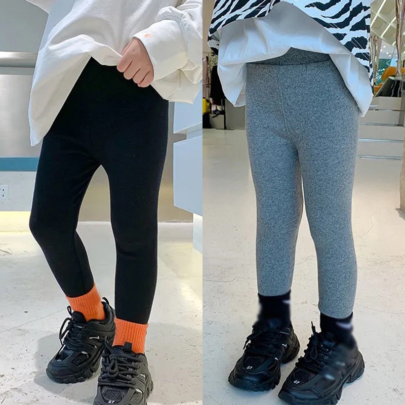 Quần legging cotton co giãn thoáng khí thời trang xuân thu cho bé gái