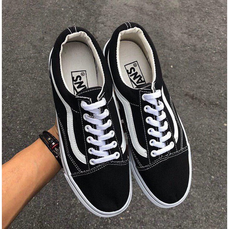 Giày Vans Old Skool Đen REP THƯỜNG [Full Box]