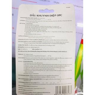 Dầu Khuynh Diệp OPC (25ml)
