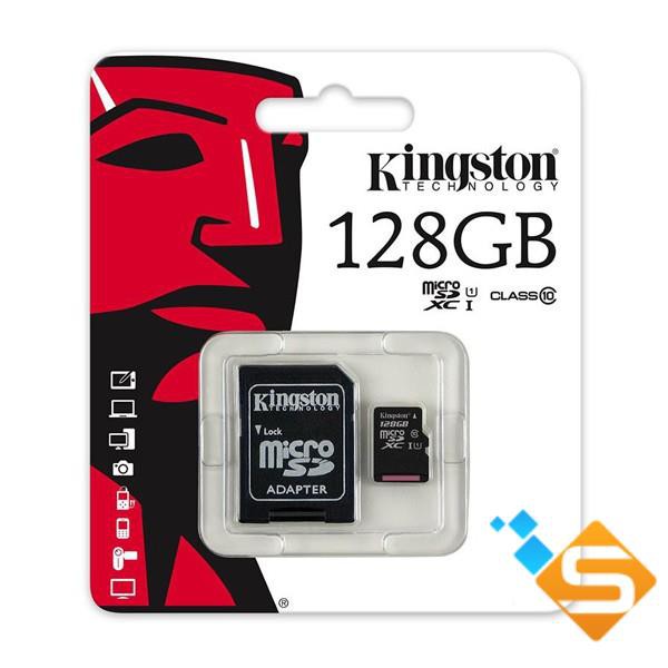 Thẻ nhớ microSD KINGSTON 32GB, 64GB, 128GB, 256GB class 10 - Hàng Chính Hãng - Bảo hành 5 năm