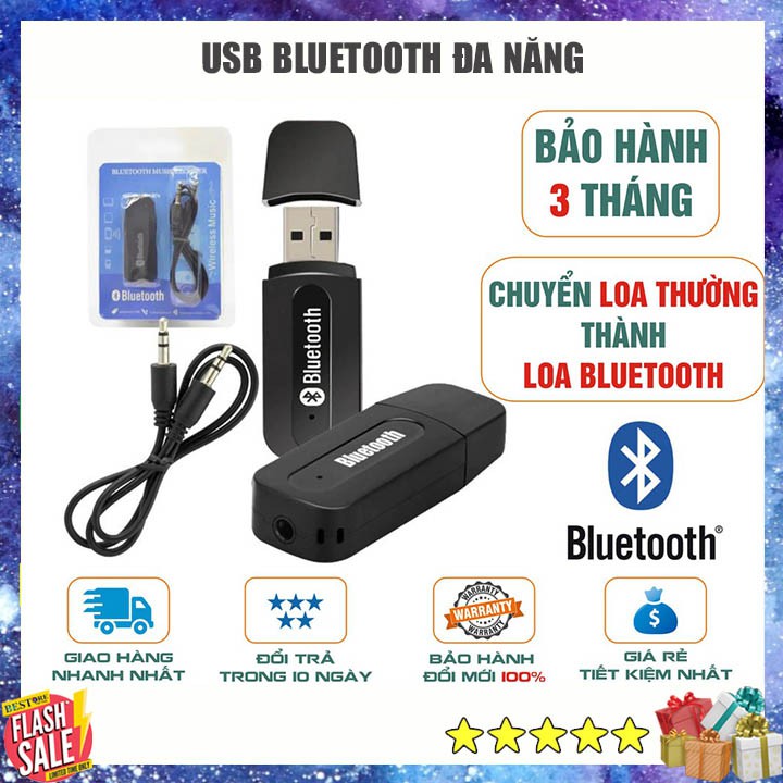 USB chuyển đổi loa thường thành loa Bluetooth BT