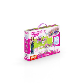 ĐỒ CHƠI LẮP RÁP BÉ LÀM KỸ SƯ INVENTOR GIRL 15 TRONG 1 ENGINO