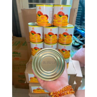 LON 820GR ĐÀO MIẾNG ngâm THÁI LAN