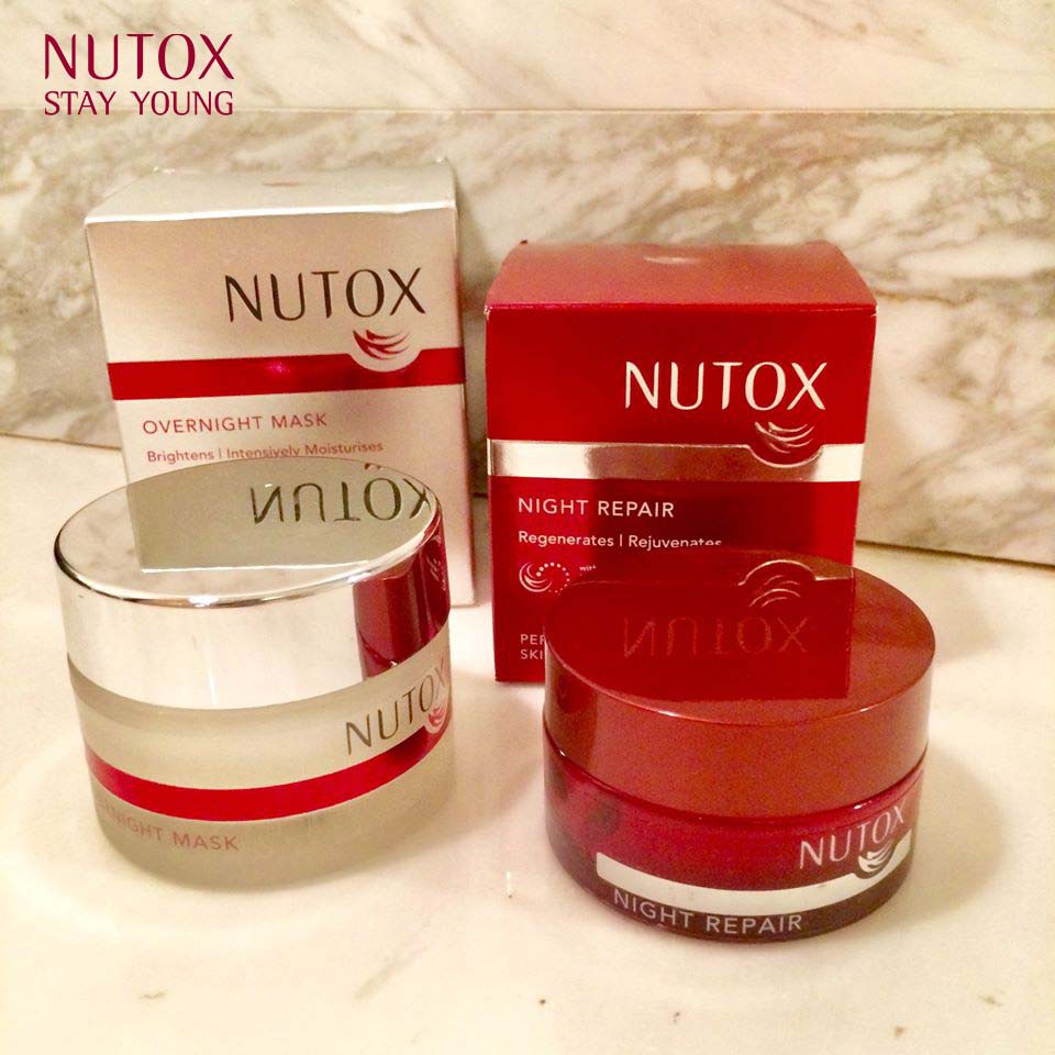 Kem dưỡng da ban đêm NGỪA NẾP NHĂN tinh chất collagen tổ yến thương hiệu Nutox