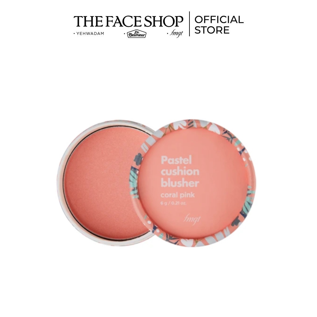 [Mã COSTFST3 -8% đơn 250K] Phấn Má Hồng Dạng Nén The FaceShop Pastel Cushion Blusher 6g